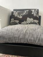 Leren eenpersoonsbankje, Huis en Inrichting, Banken | Sofa's en Chaises Longues, Eenpersoons, Verzenden, 75 tot 100 cm, Zo goed als nieuw