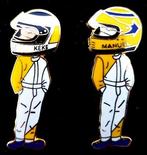 Opel Sport- Keke Rosberg en Manuel Reuter pins, Verzenden, Nieuw, Transport, Speldje of Pin