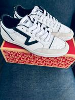 Vans Lowland Leren Sneakers Court True Maat 44 Wit/ Zwart, Wit, Ophalen of Verzenden, Vans, Sneakers of Gympen