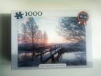 Puzzel zonsopkomst / winter, Hobby en Vrije tijd, Denksport en Puzzels, Ophalen of Verzenden, 500 t/m 1500 stukjes, Legpuzzel