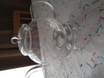 glazen theepot brede Meijer, Antiek en Kunst, Antiek | Glas en Kristal, Ophalen of Verzenden