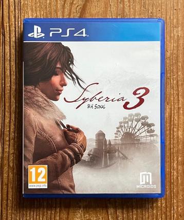 PS4 game Syberia 3 beschikbaar voor biedingen
