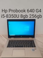 Goede staat: Hp Probook 640 G4 i5-8350U 8gb 256gb ssd 14'', Met videokaart, Qwerty, 8 GB, 14 inch