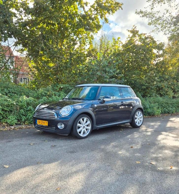 Mini 1.6 Cooper 2007 Zwart, Auto's, Mini, Particulier, Benzine, C, Hatchback, Handgeschakeld, Geïmporteerd, Zwart, Voorwielaandrijving
