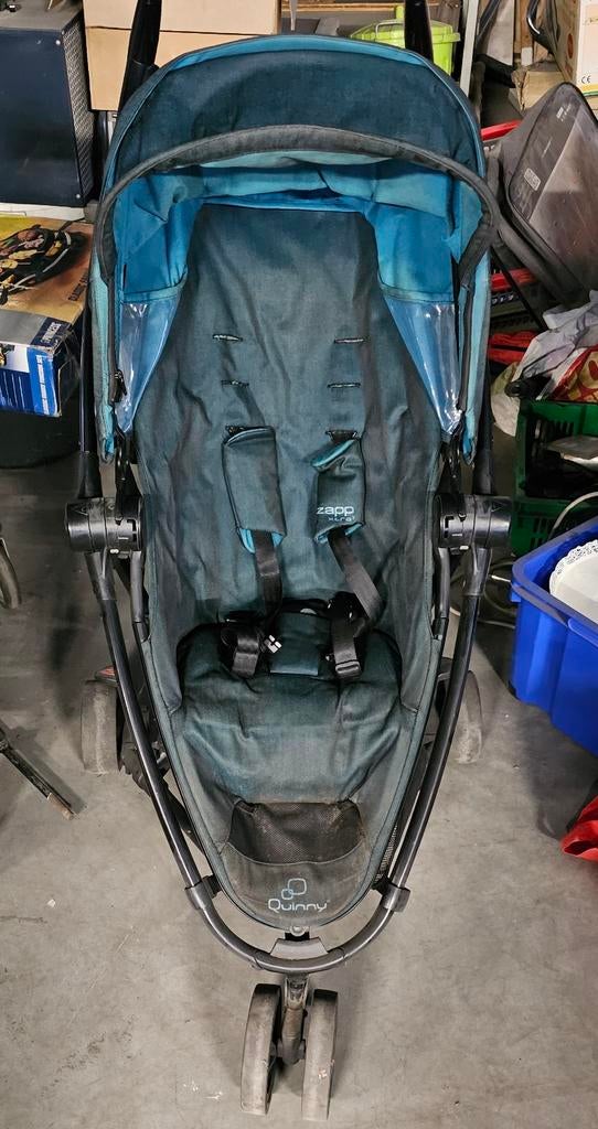 Quinny Zapp Flex kinderwagen - Gebruikt, Kinderen en Baby's, Kinderwagens en Combinaties, Kinderwagen, Gebruikt, Verstelbare duwstang