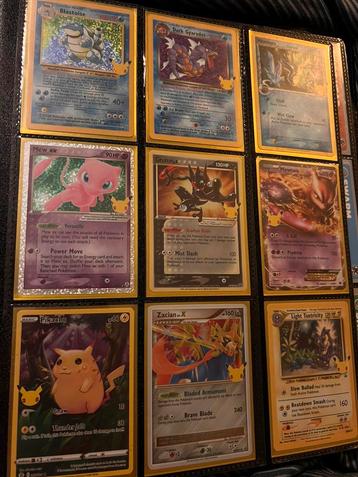 Pokemon celebrations kaarten lot beschikbaar voor biedingen