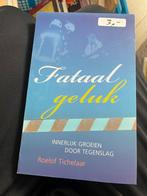 Roelof Tichelaar - Fataal geluk, Achtergrond en Informatie, Ophalen of Verzenden, Zo goed als nieuw, Overige onderwerpen