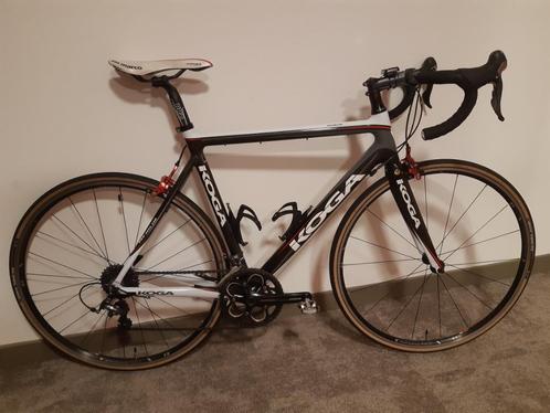 Prachtige KOGA 100% Carbon Racefiets maat 56 Ultegra groep, Fietsen en Brommers, Fietsen | Racefietsen, Zo goed als nieuw, Heren