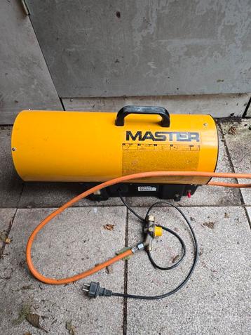 Master propaan (gasfles) heteluchtkanon  beschikbaar voor biedingen