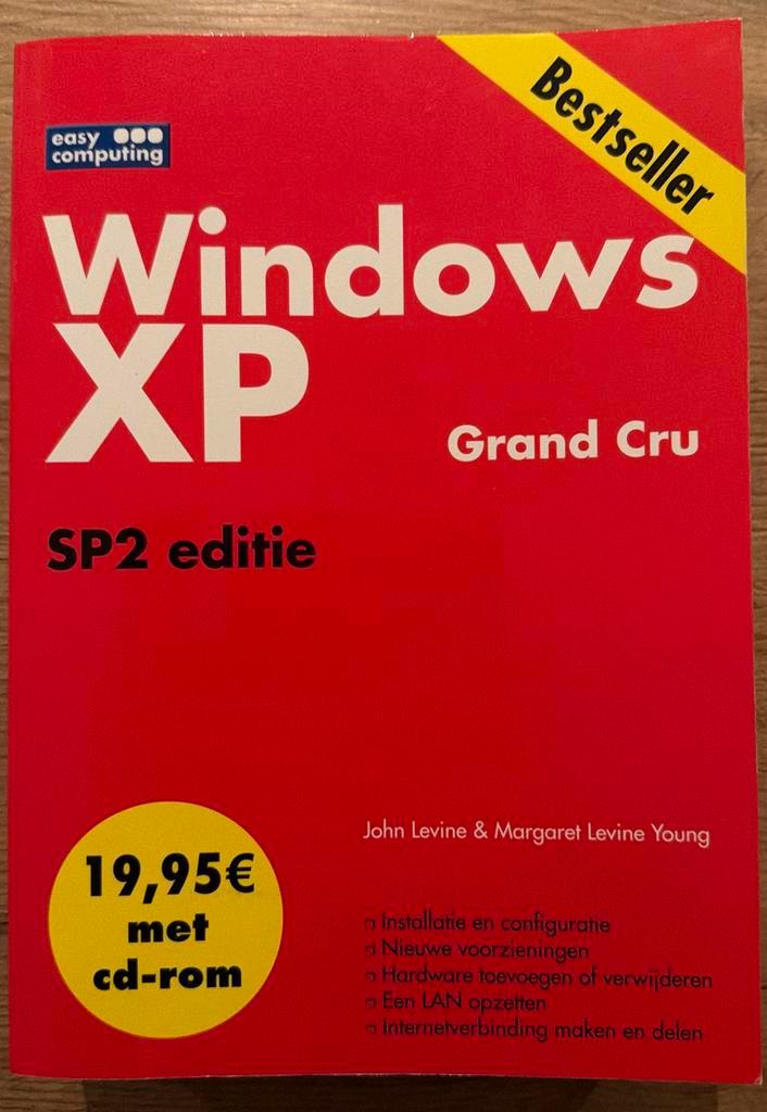J. Levine - Windows XP Grand Cru SP2, Boeken, Informatica en Computer, Zo goed als nieuw, Ophalen of Verzenden