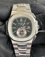 Patek Philippe 5980/1A, Zwart, IOS, Zo goed als nieuw, Patek Philippe