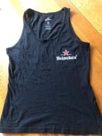 hemdje heineken dames maat m, Maat 38/40 (M), Zwart, Zo goed als nieuw, Zonder mouw