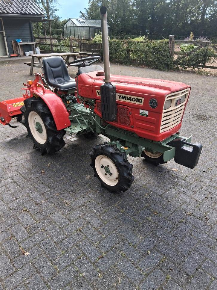 Yanmar minitractor, Tuin en Terras, Zitmaaiers, Gebruikt, Minder dan 90 cm, Ophalen
