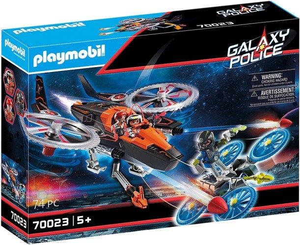 Playmobil: 70023 Galaxy Police Piratenhelikopter, Kinderen en Baby's, Speelgoed | Playmobil, ., Nieuw, Ophalen of Verzenden, .
