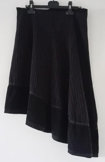 rok,maat 40,Bizzarro,zwart,krijtstreep,Carnaval,chic,Kerst beschikbaar voor biedingen