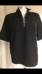 Zwart Damesshirt korte mouw maat 38, Kleding | Heren, Polo's, Ophalen of Verzenden, Zo goed als nieuw, Zwart