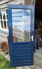 Hardhouten buitendeur / schuurdeur 200 x 82,5, Ophalen, Gebruikt, 80 tot 100 cm, Buitendeur