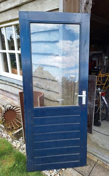 Hardhouten buitendeur / schuurdeur 200 x 82,5 beschikbaar voor biedingen