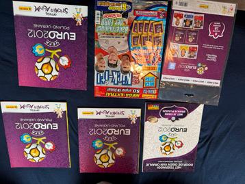 UEFA Euro 2012 Panini stickeralbums +  + Kick-it tijdschrift beschikbaar voor biedingen
