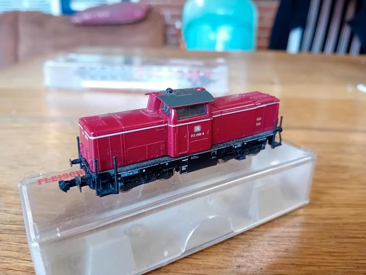 Fleischmann piccolo V100, Hobby en Vrije tijd, Modeltreinen | N-Spoor, Zo goed als nieuw, Locomotief, Gelijkstroom, Fleischmann