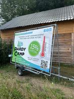 AANHANGERS: RECLAME – STEIGER – OPEN – GESLOTEN, Ophalen, Nieuw