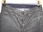 Cambio 40 zwarte jeans met caoting, Kleding | Dames, Broeken en Pantalons, Lang, Maat 38/40 (M), Zo goed als nieuw, Zwart