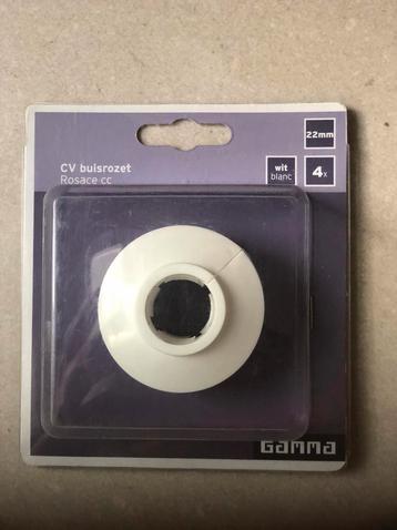CV buisrozet 22 mm kleur wit / nieuw beschikbaar voor biedingen