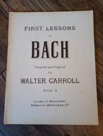 First lessons in Bach, Ophalen of Verzenden, Gebruikt, Artiest of Componist, Klassiek
