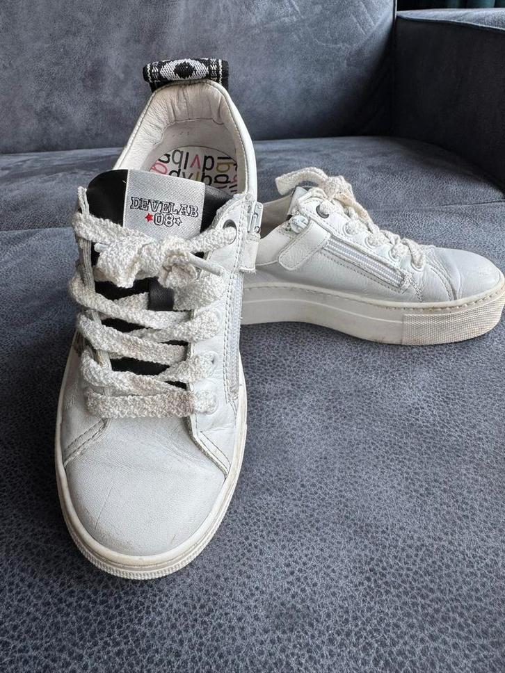 Develab 08 leren schoenen mt 34, Kinderen en Baby's, Kinderkleding | Schoenen en Sokken, Meisje, Ophalen of Verzenden
