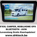 9' Camper /Vrachtwagen /Auto GPS Navigatiesysteem.BLUETOOTH, Ophalen of Verzenden, Nieuw