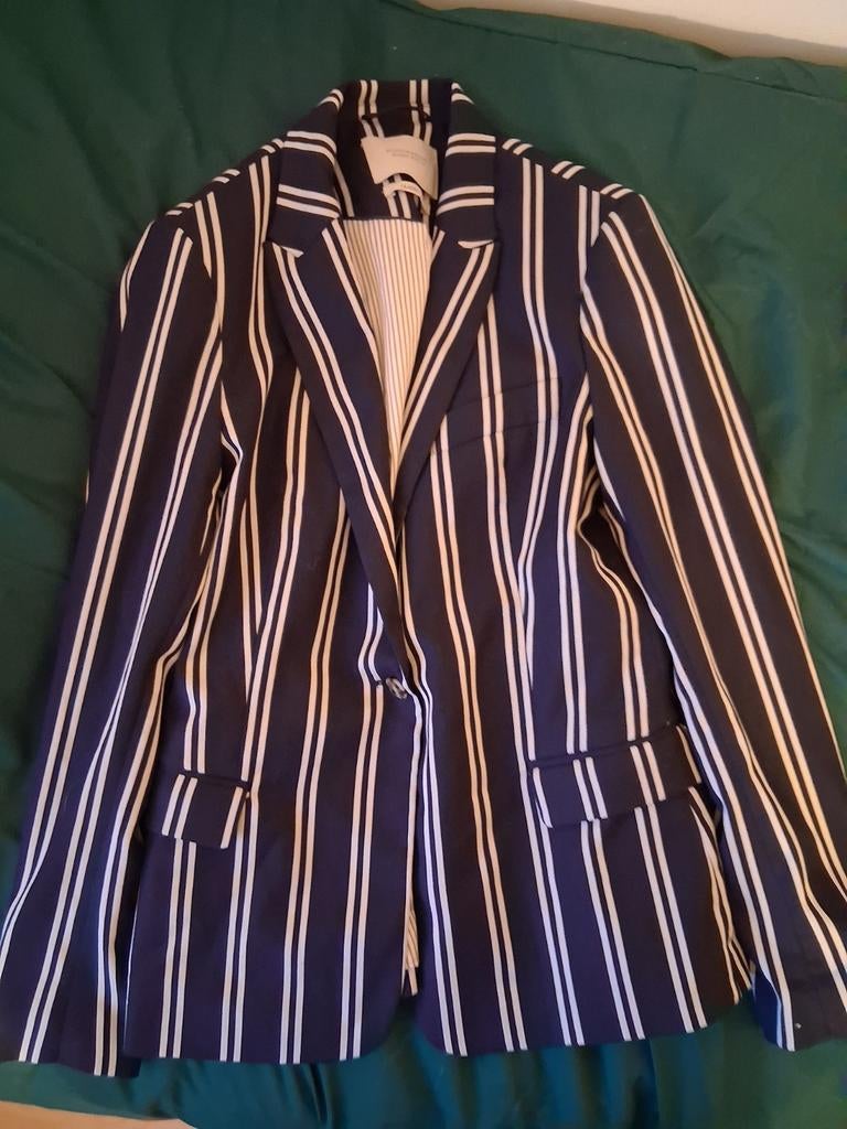 Blazer Scotch & Soda maat M, Kleding | Dames, Jasjes, Kostuums en Pakken, Maat 38/40 (M), Blauw, Scotch & Soda, Ophalen of Verzenden