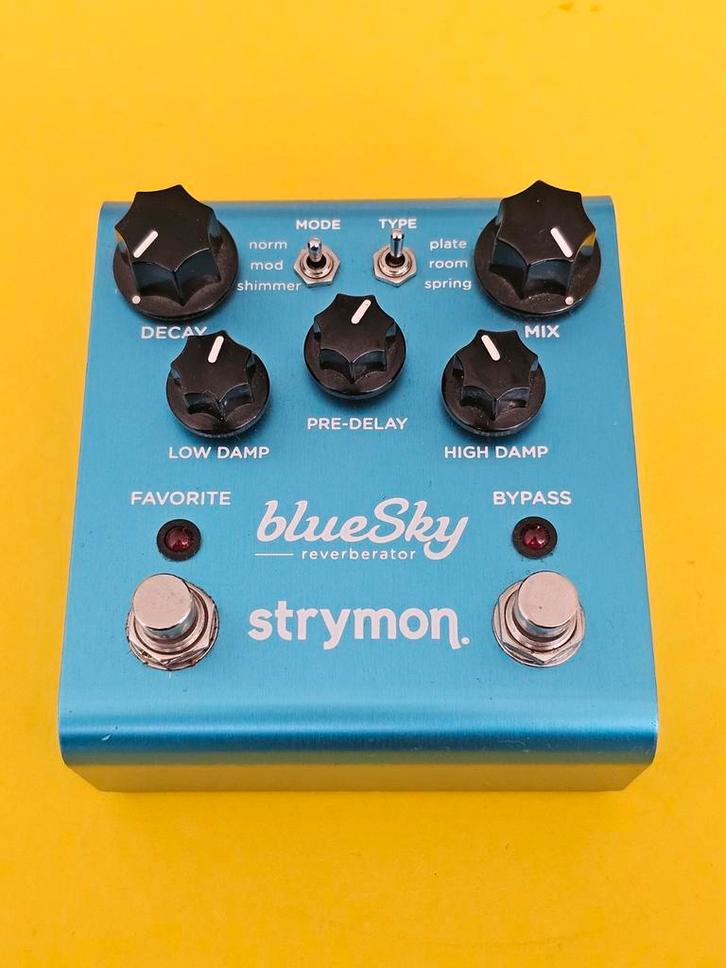 Strymon BlueSky Reverb, Muziek en Instrumenten, Effecten, Zo goed als nieuw, Reverb, Ophalen of Verzenden