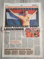 Telegraaf krantenartikel 8 juli Vrouwen EK Jackie Groenen, Nieuw, Overige typen, Overige binnenlandse clubs, Verzenden