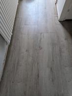 Breed laminaat, grijs eiken, Ophalen, Gebruikt, Grijs, 50 tot 75 m²