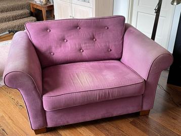Love seat - Aubergine kleur - NovaStyl collection - gratis beschikbaar voor biedingen