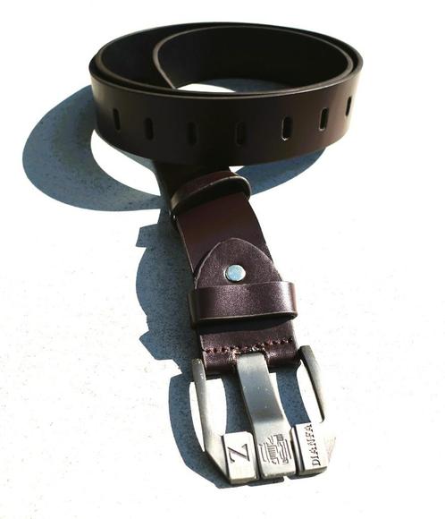 broekriem model dianfa in bruin / 3 maten - nieuw, Kleding | Heren, Riemen en Ceinturen, Nieuw, Riem of Ceintuur, 115 cm of meer