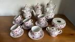 Servies: A W China Purper Hangemaakt, Antiek en Kunst, Antiek | Servies compleet, Ophalen of Verzenden