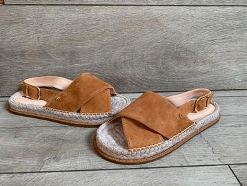 Floris van Bommel nieuwe cognac open schoenen (Maat 37 F) beschikbaar voor biedingen