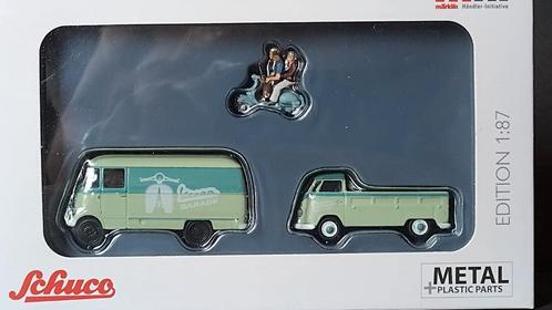 Mercedes L319 VW T1 Vespa Garage 1:87 Schuco Märklin Pol, Hobby en Vrije tijd, Modelauto's | 1:87, Nieuw, Schuco, Ophalen of Verzenden