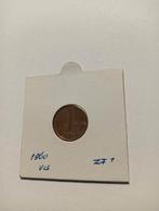 1 cent Juliana 1960, Postzegels en Munten, Munten | Nederland, Ophalen of Verzenden, Koningin Juliana, 1 cent, Losse munt