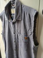 Spijkerblouse zonder mouwen, Maat 52/54 (L), Blauw, Ophalen of Verzenden, Zo goed als nieuw