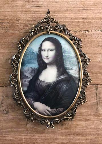 Mona Lisa in barokke lijst beschikbaar voor biedingen
