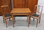 Prachtige Art Deco set, tafeltje met twee stoeltjes., Antiek en Kunst, Antiek | Meubels | Tafels, Ophalen