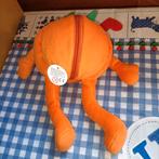 Halloween pompoen knuffel met rits 25 cm groot, Ophalen of Verzenden