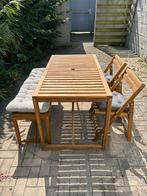 IKEA NÄMMARÖ Tuinset, Tuin en Terras, Ophalen, 4 zitplaatsen, Eettafel, Zo goed als nieuw