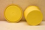 2 stuks Tupperware bakjes 44609, Ophalen of Verzenden, Gebruikt, Oranje