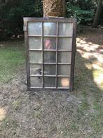 Hardhouten Raam met Glas, Doe-het-zelf en Verbouw, Glas en Ramen, Ophalen of Verzenden