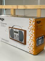 Bush DAB Bluetooth FM-stereo radio alarm houten hout Nieuw, Audio, Tv en Foto, Radio's, Nieuw, Ophalen of Verzenden, Radio
