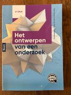 Het ontwerpen van een onderzoek - 6e druk, Ophalen of Verzenden, Zo goed als nieuw, HBO
