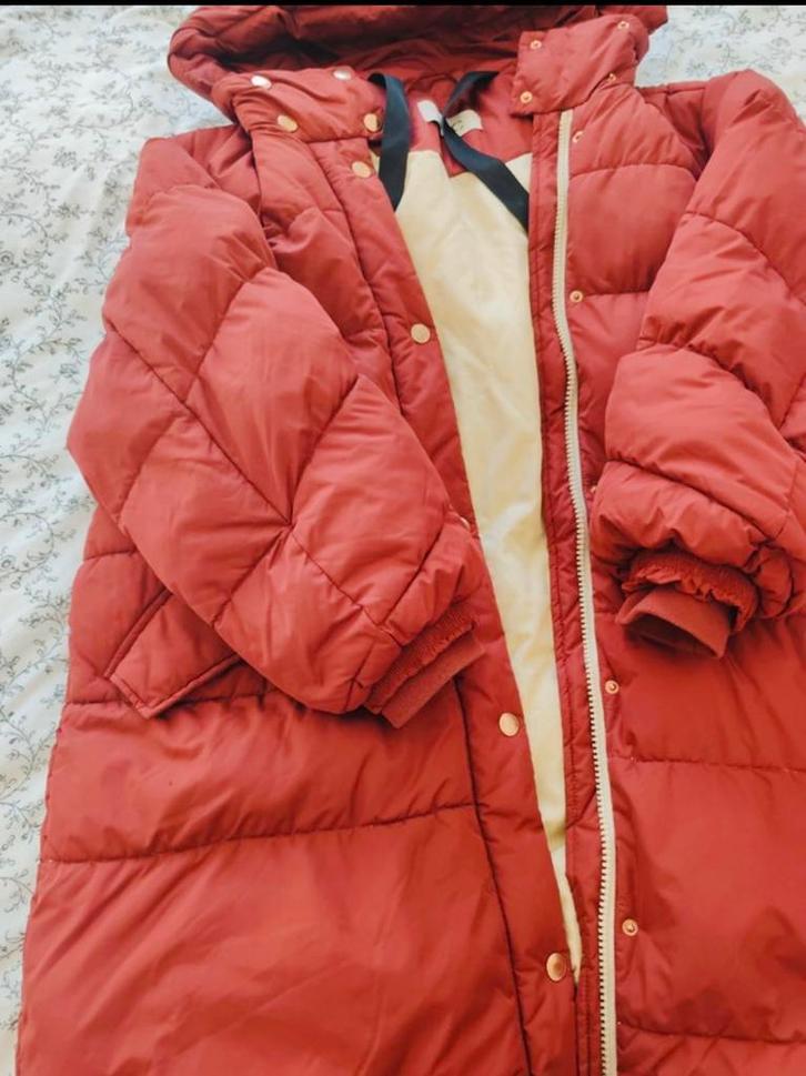 EDC Esprit Gewatteerde Jas Maat S, Kleding | Dames, Jassen | Winter, Zo goed als nieuw, Maat 36 (S), Rood, Ophalen of Verzenden